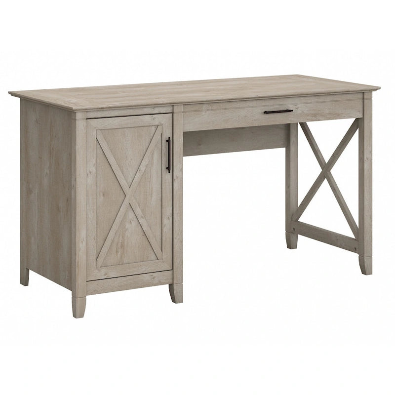 Bureau d'ordinateur Key West 54W avec rangement, par Bush Furniture