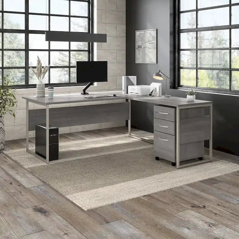 Bras de moniteur réglable avec port USB par Bush Business Furniture