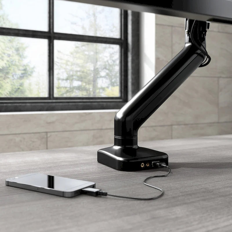 Bras de moniteur réglable avec port USB par Bush Business Furniture