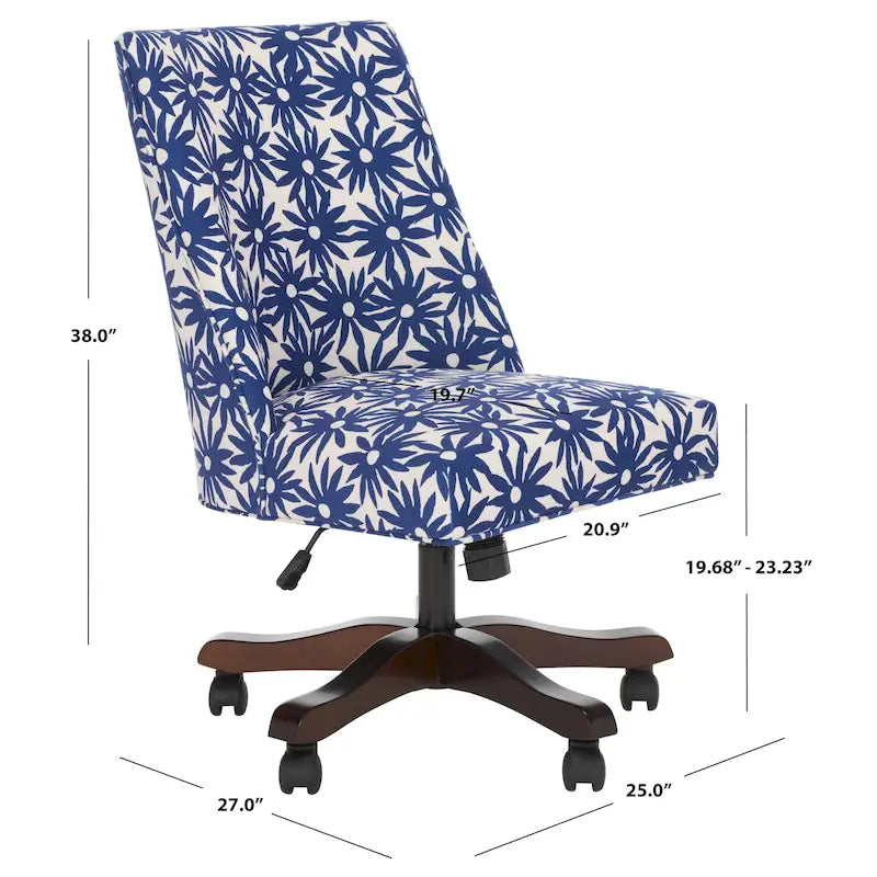 Chaise de bureau SAFAVIEH Meggan - 25 cm (L) x 27 cm (P) x 38 cm (H)