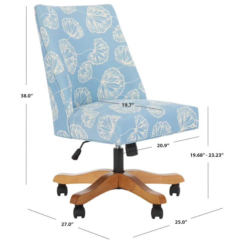 Chaise de bureau SAFAVIEH Meggan - 25 cm (L) x 27 cm (P) x 38 cm (H)