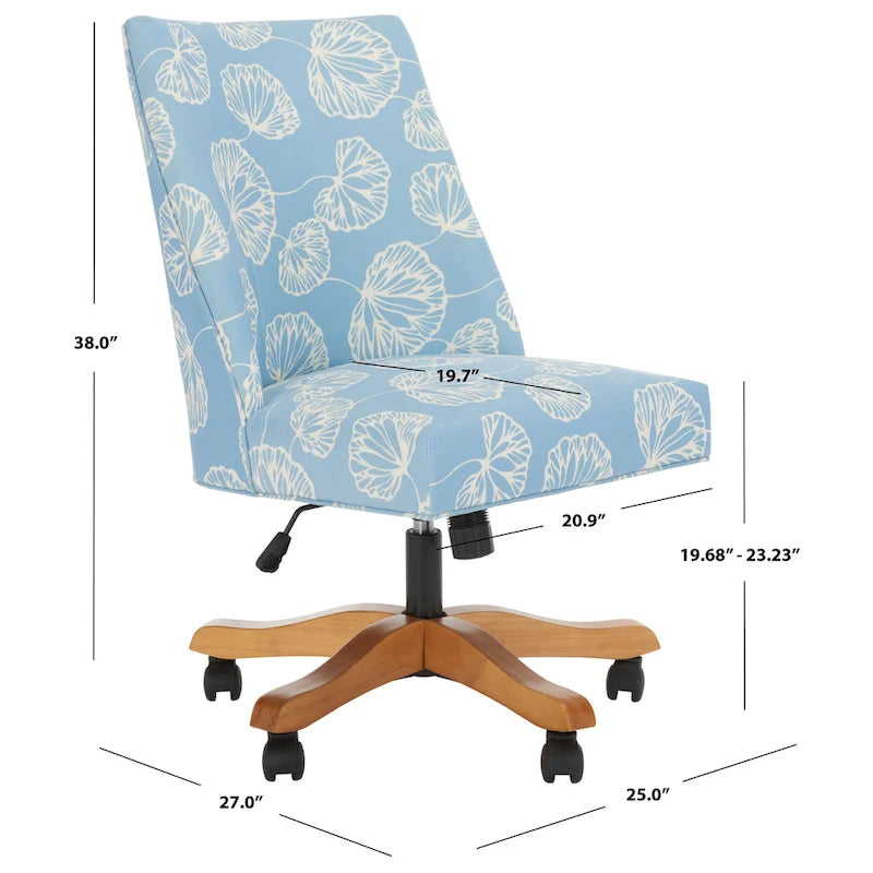 Chaise de bureau SAFAVIEH Meggan - 25 cm (L) x 27 cm (P) x 38 cm (H)