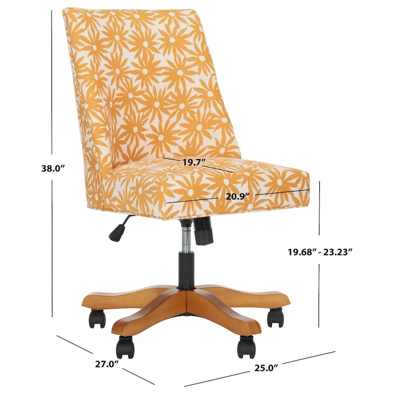 Chaise de bureau SAFAVIEH Meggan - 25 cm (L) x 27 cm (P) x 38 cm (H)