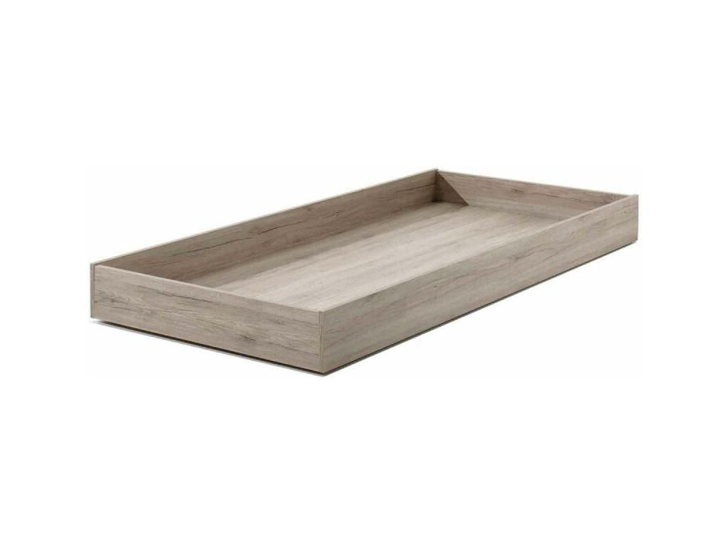 Lit Enfant avec Tiroir Emiel 90x200cm Naturel