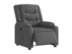 Fauteuil inclinable ¨¦électrique Gris fonc¨¦ Tissu