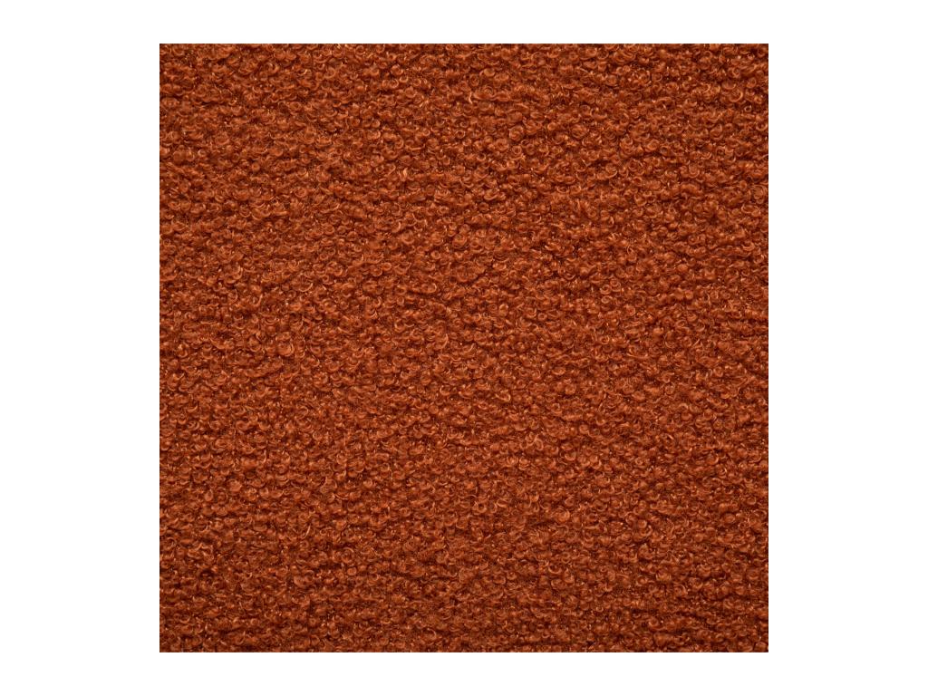 Pouf pliant et Coffre de rangement en tissu ¨¤ bouclesttes Ambre