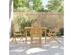 Chaises pliables de jardin lot de 4 53x66x99 cm Meublita