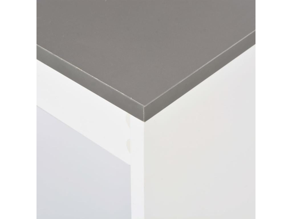 Table haute mange debout blanche 110x50x103 cm 0902053/2