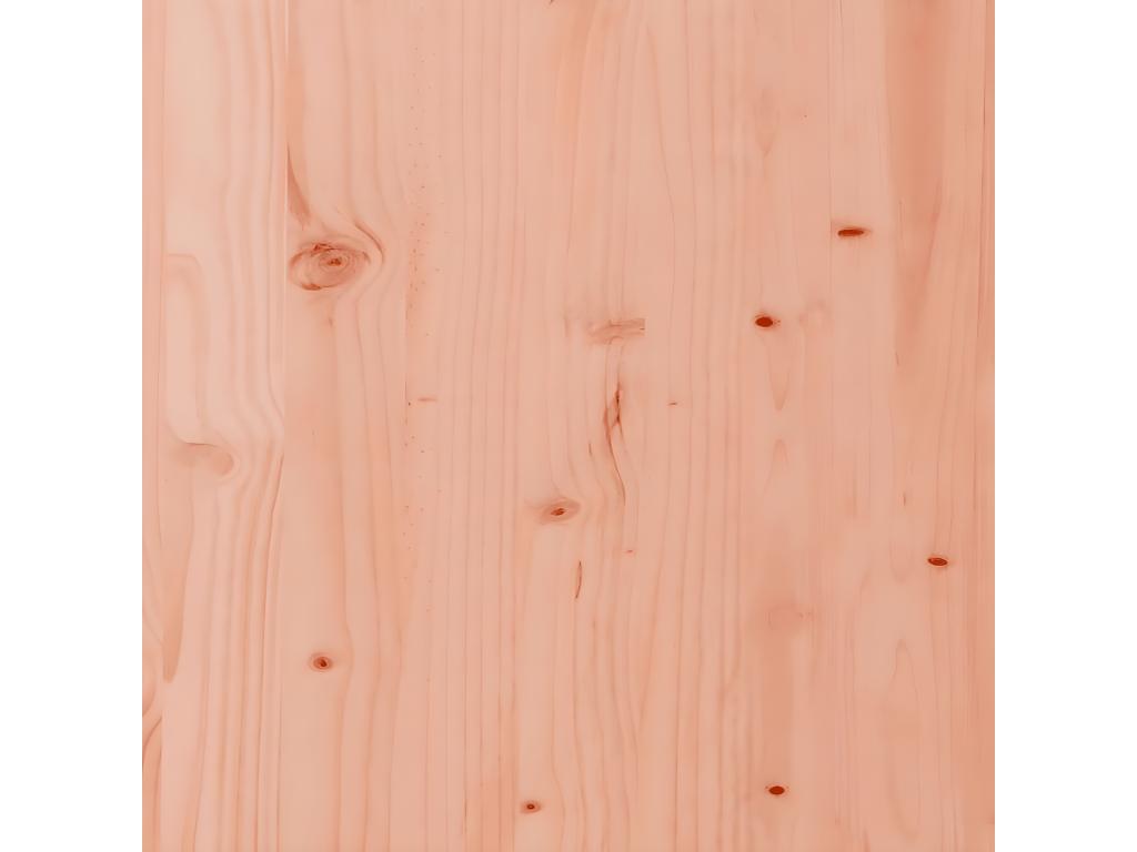 Chaises de jardin 2 pièces 40,5x48x91,5 cm bois massif de Vertchez