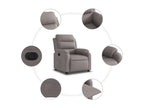 Fauteuil inclinable ¨¦électrique Meublita Tissu