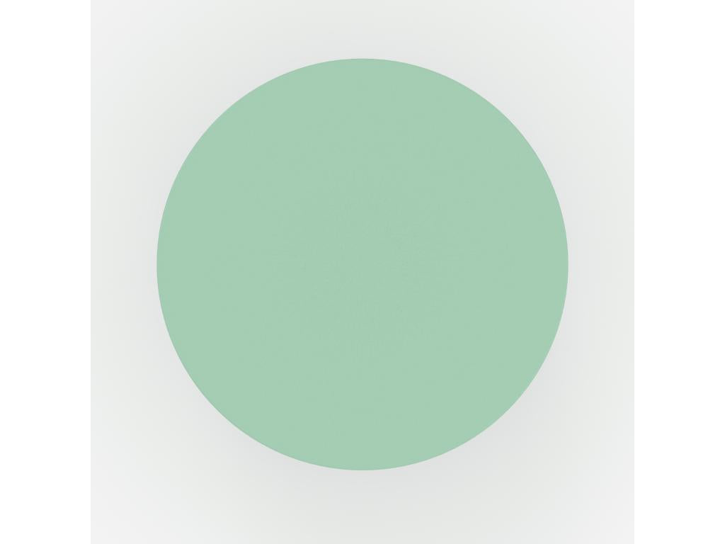 Table d'appoint ronde en métal vert D34 cm - Vertchez