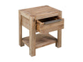 Tables de chevet avec tiroirs 2 pcs 40x30x48 Bois d'Vertchez