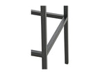 Tabouret de bar - Similicuir / Noir - Rose - Vertchez 80