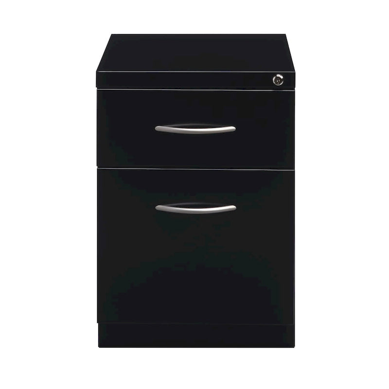 Hirsh 20  D Arch Pull Handle Mobile Pedestal File Cabinet,1 Box/1 File
