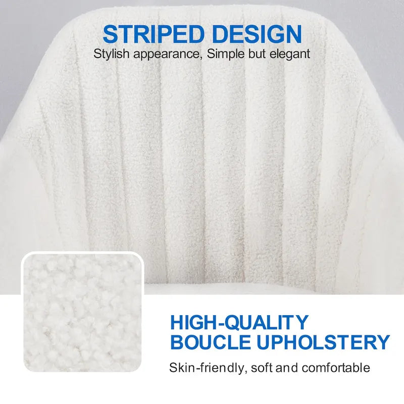 Chaise de bureau pivotante à hauteur réglable Yaheetech