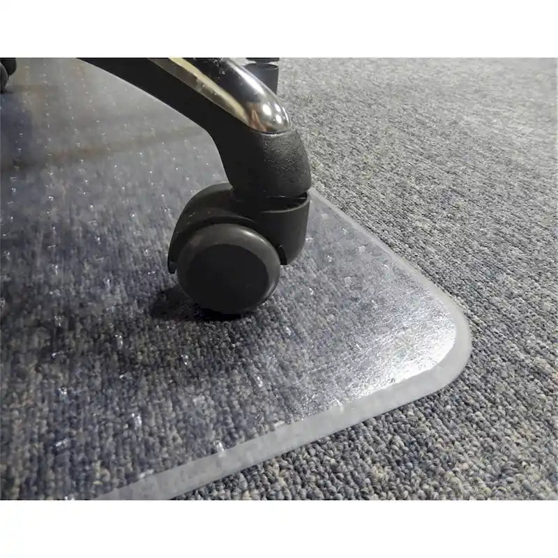 Tapis de chaise de bureau D&amp;W en PVC à picots pour moquette standard.