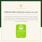 Fauteuil de direction pivotant moderne Maximiliano avec dossier capitonné par HULALA HOME