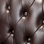 Fauteuil de direction pivotant moderne Maximiliano avec dossier capitonné par HULALA HOME