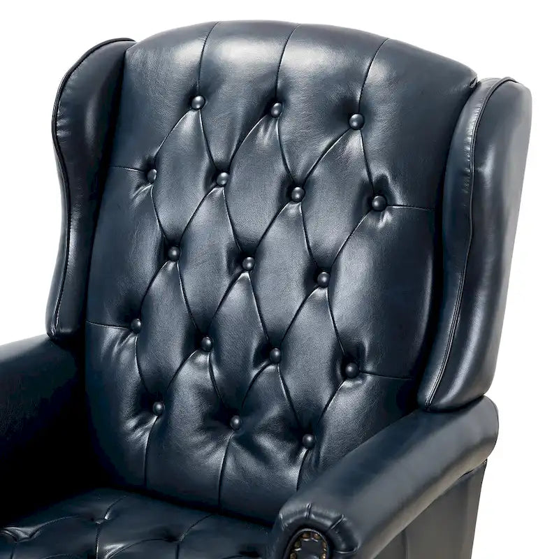Fauteuil de direction pivotant moderne Maximiliano avec dossier capitonné par HULALA HOME