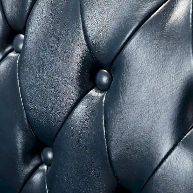 Fauteuil de direction pivotant moderne Maximiliano avec dossier capitonné par HULALA HOME