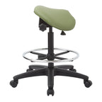 Tabouret sans dossier avec assise selle réglable en hauteur