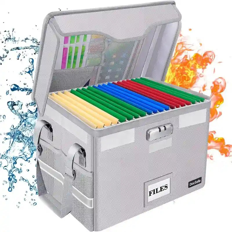 Boîte de classement ignifugée pour documents