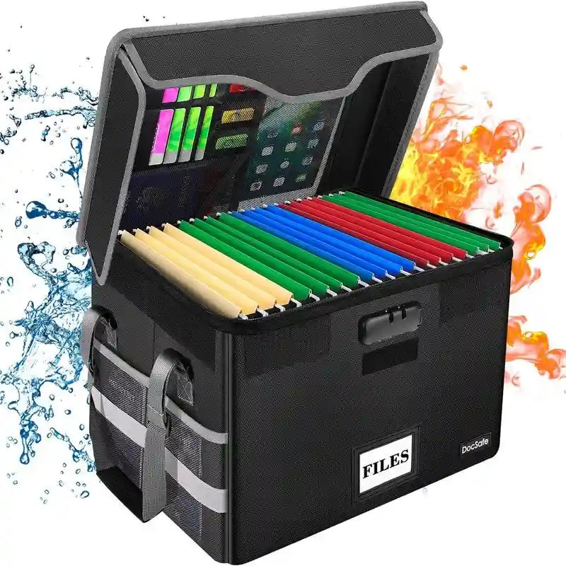 Boîte de classement ignifugée pour documents