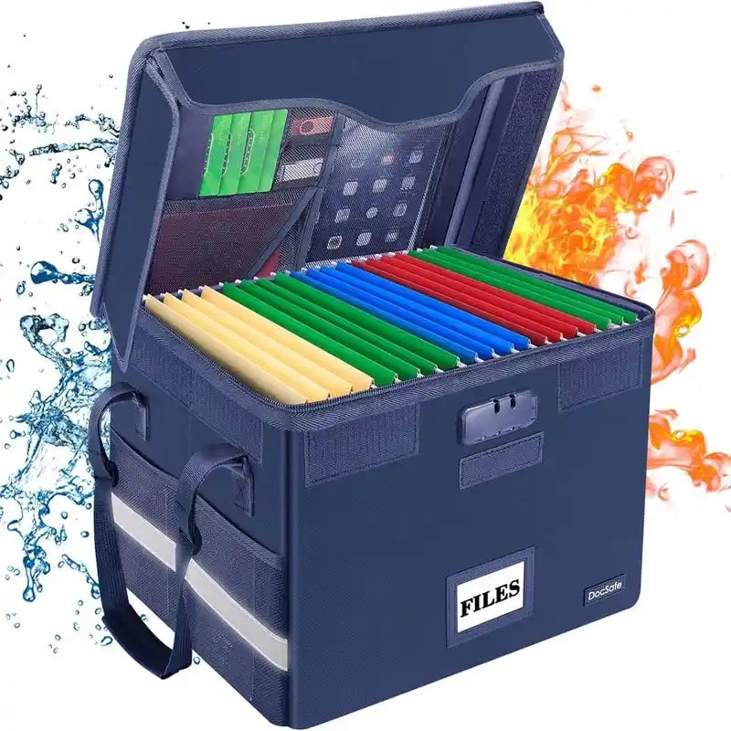 Boîte de classement ignifugée pour documents