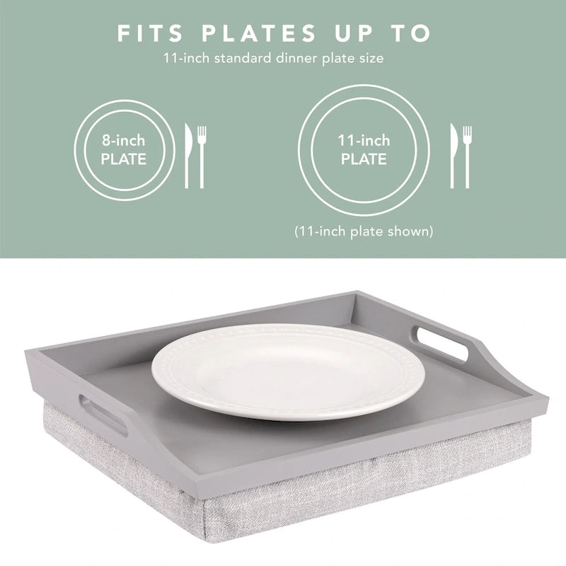 Plateau de genoux Rossie Home avec oreiller amovible