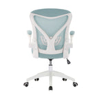 Chaise de bureau ergonomique Porthos Home Cole en maille avec base en nylon et mécanisme d'inclinaison