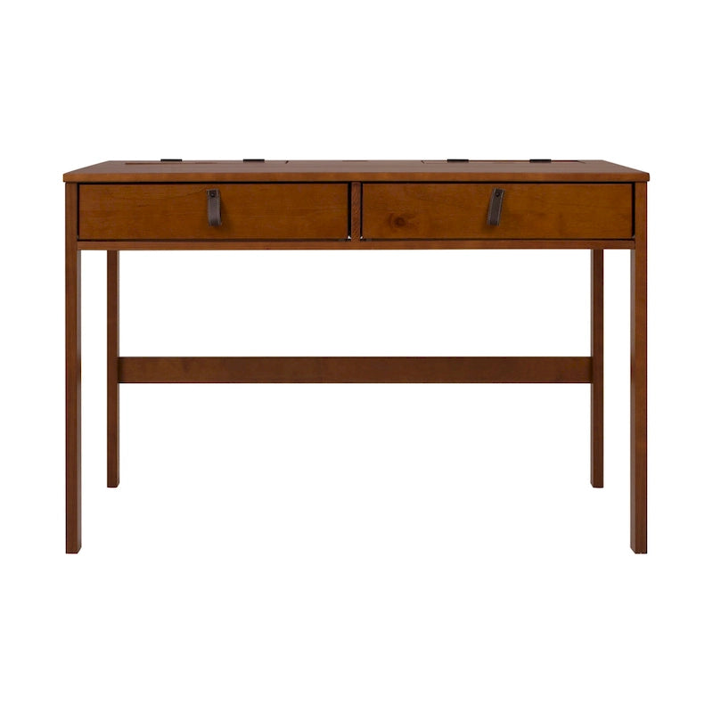 Copper Grove Rivne Modern Sturdy Home Office Wood Desk with Drawers and Compartments