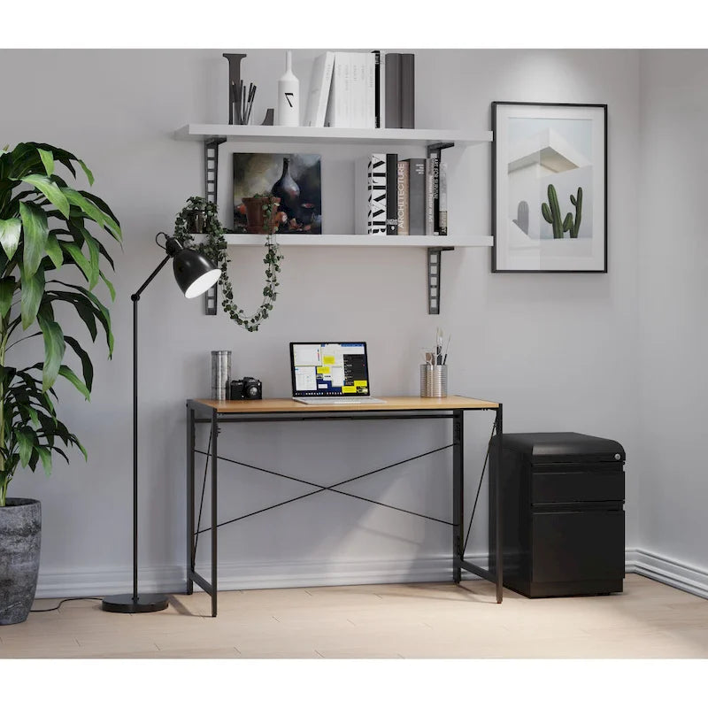 Caisson mobile Hirsh 20 D avec coussin d'assise, blanc