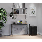 Caisson mobile Hirsh 20 D avec coussin d'assise, blanc