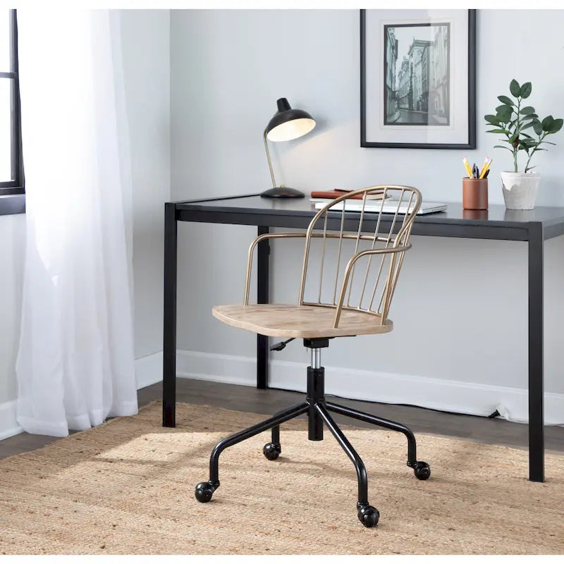Chaise de bureau réglable Gray Barn Ellul