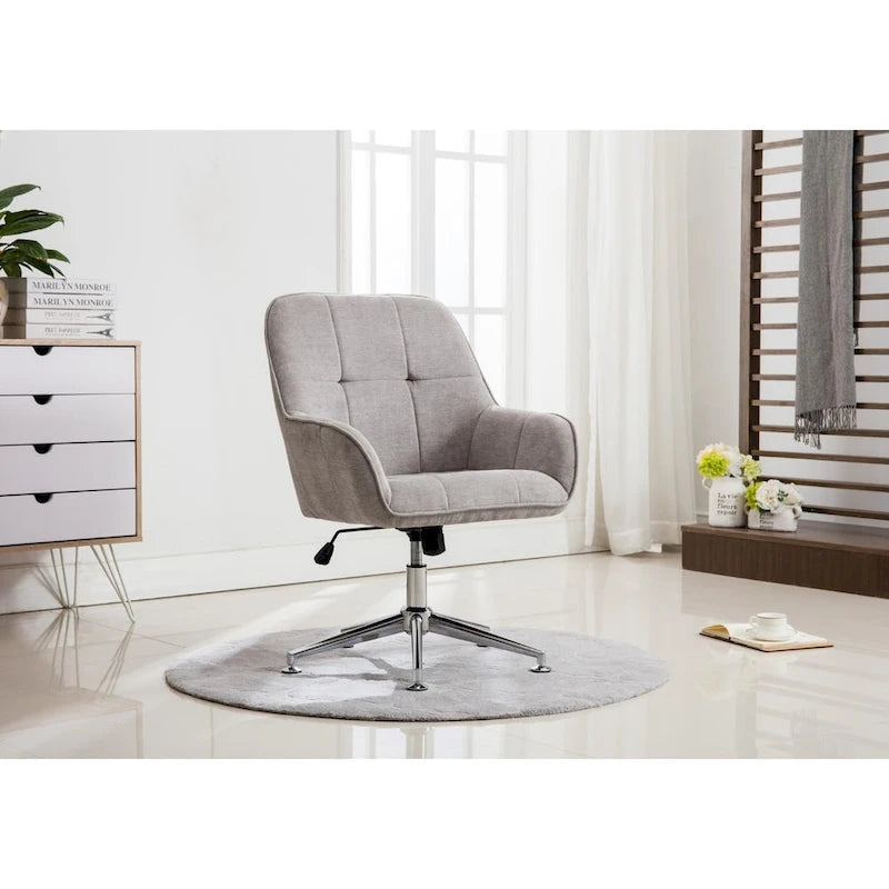 Porthos Home Office Chair with Arms, Height Adjustable