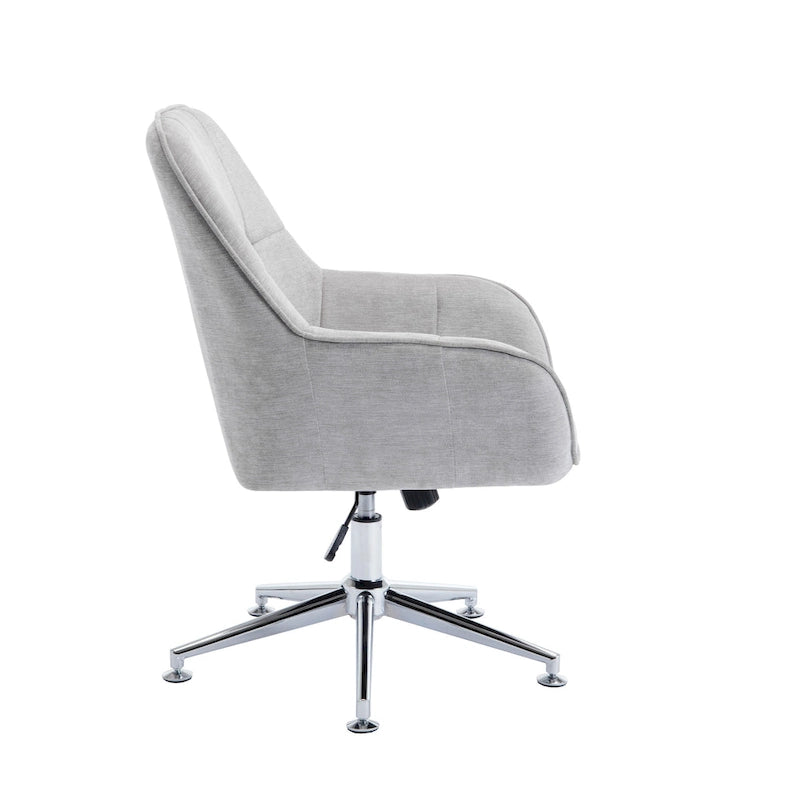 Chaise de bureau Porthos avec accoudoirs, hauteur réglable