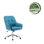 Chaise de bureau Porthos avec accoudoirs, hauteur réglable