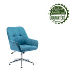 Chaise de bureau Porthos avec accoudoirs, hauteur réglable