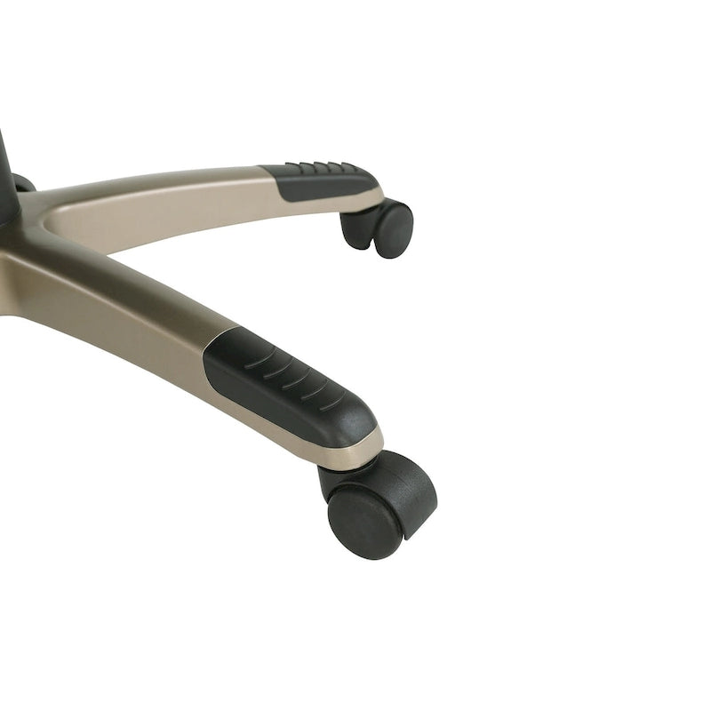 Fauteuil de bureau de direction en cuir reconstitué