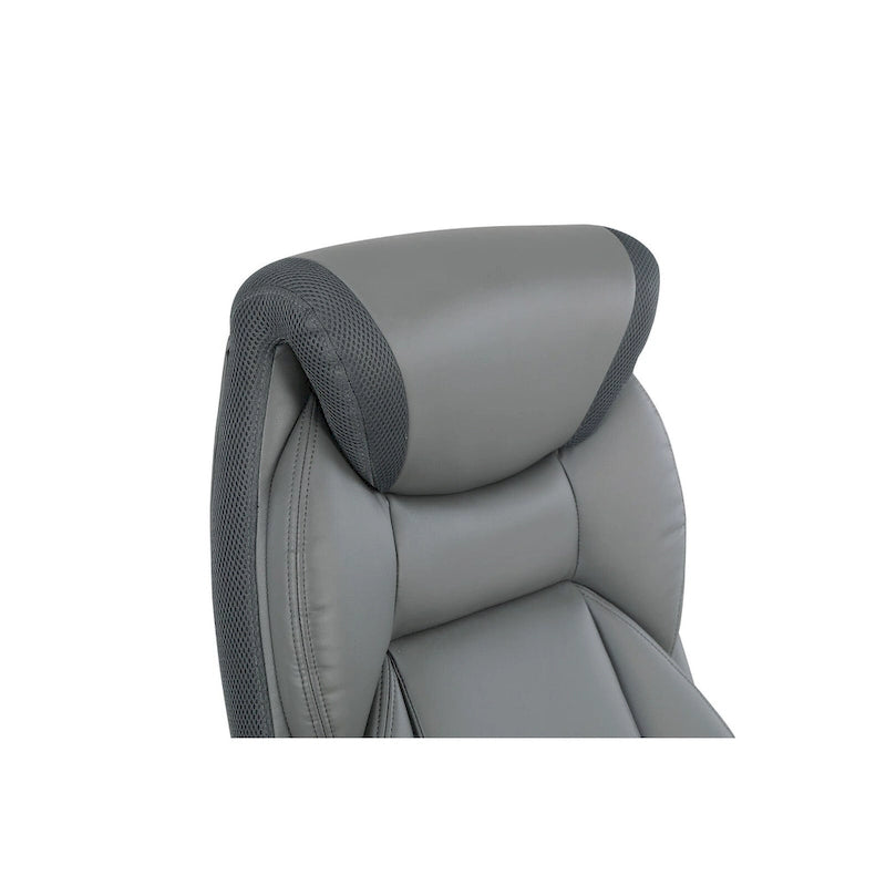 Fauteuil de bureau de direction en cuir reconstitué