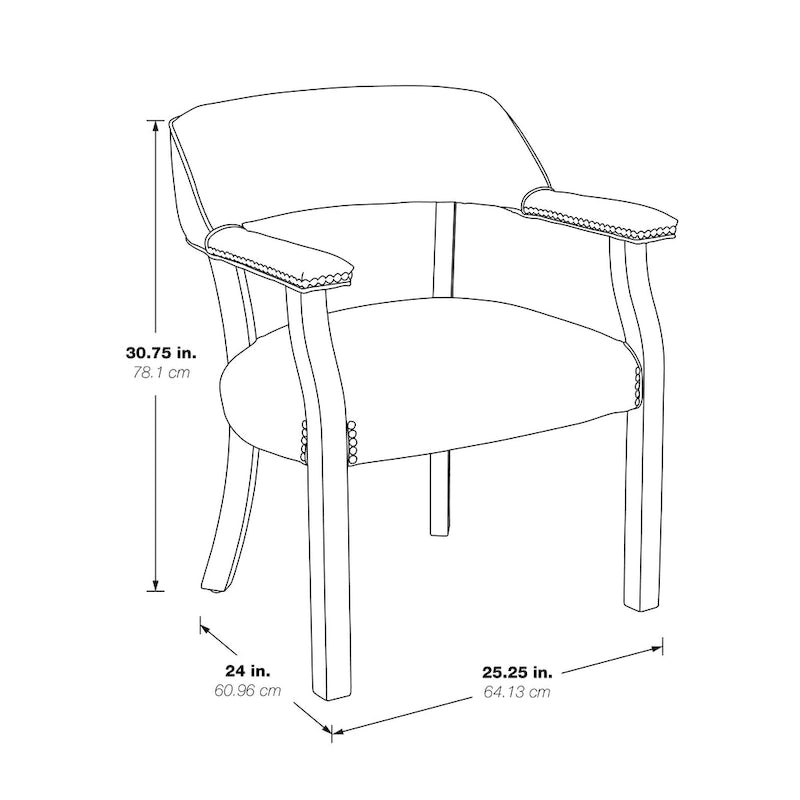 Chaise visiteur traditionnelle Office Star
