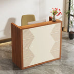 Bureau d'accueil de 47 pouces avec comptoir