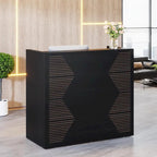 Bureau d'accueil de 47 pouces avec comptoir