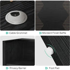 Bureau d'accueil de 47 pouces avec comptoir