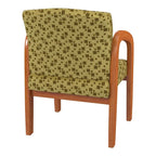 Chaise visiteur en bois finition chêne moyen Work Smart