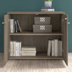 Armoire de rangement haute de bureau 500 avec portes par Bush Business Furniture