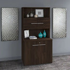Armoire de rangement haute de bureau 500 avec portes par Bush Business Furniture