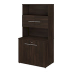 Armoire de rangement haute de bureau 500 avec portes par Bush Business Furniture