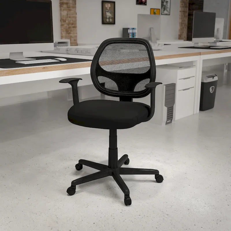Mid-back Mesh Swivel Ergonomic Office Chair