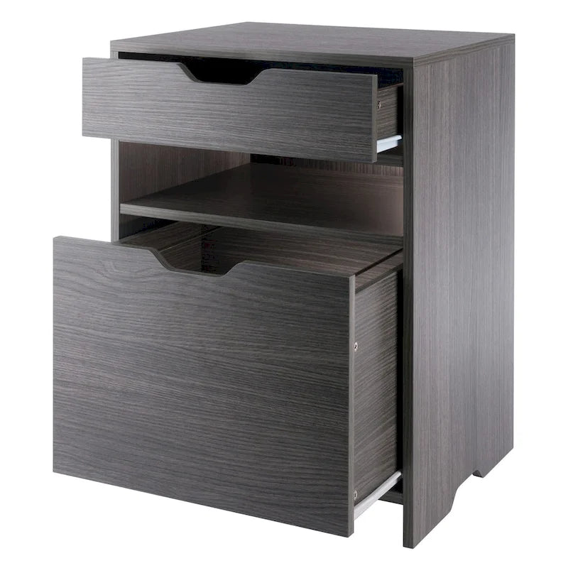 Armoire de rangement Nova, couleur anthracite